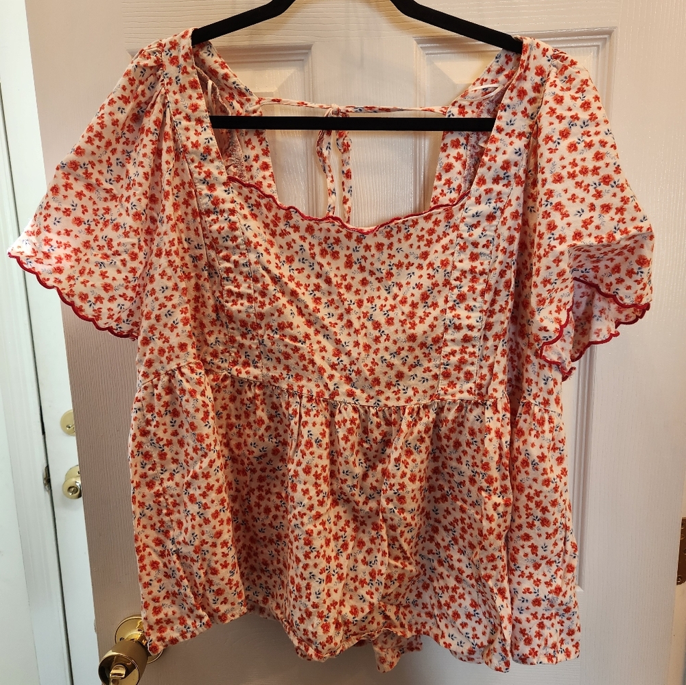 Floral blouse
